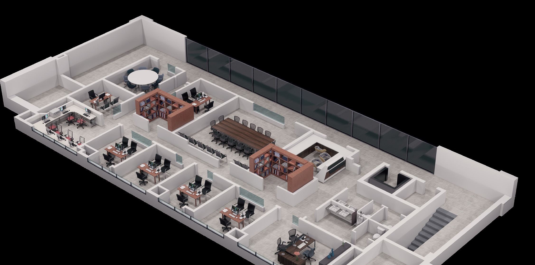 Future second floor rendering
